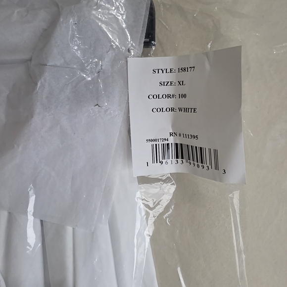 NWT Tory Burch Beaded Cotton Poplin Skirt Long White - Picture 7 of 10